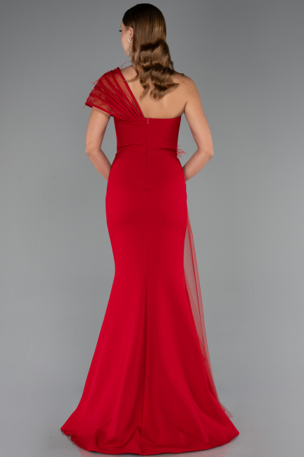 Robe de Soirée Longue Rouge ABU4969