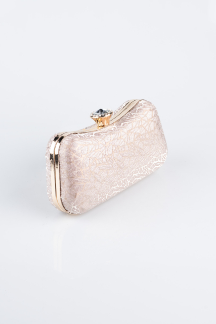 Sac de Soirée Luxe A motifs Rose SH855