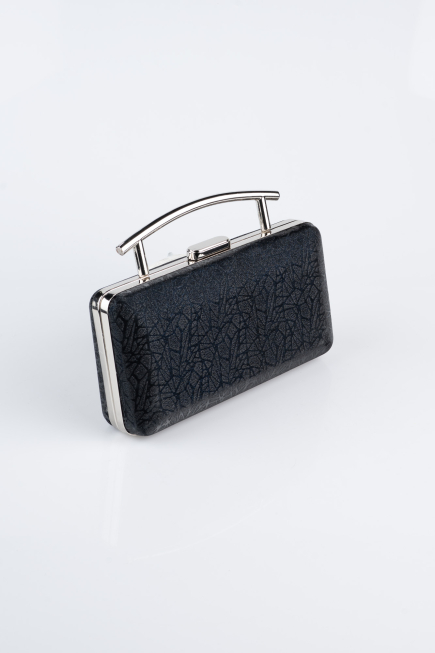 Sac de Soirée Luxe A motifs Noir SH857