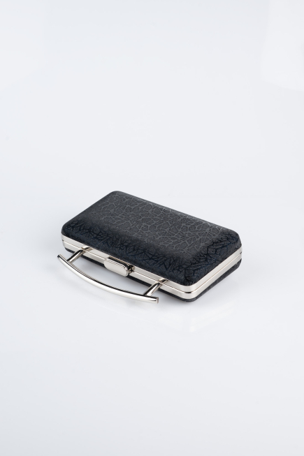 Sac de Soirée Luxe A motifs Noir SH857