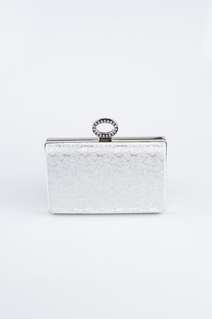 Sac de Soirée Luxe A motifs Argent SH858