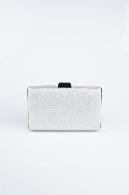 Sac de Soirée Luxe A motifs Argent SH859