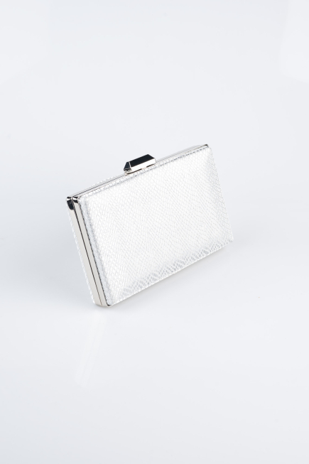 Sac de Soirée Luxe A motifs Argent SH859