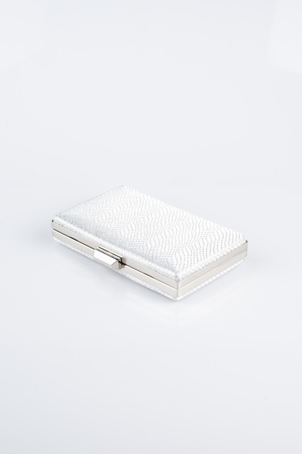 Sac de Soirée Luxe A motifs Argent SH859