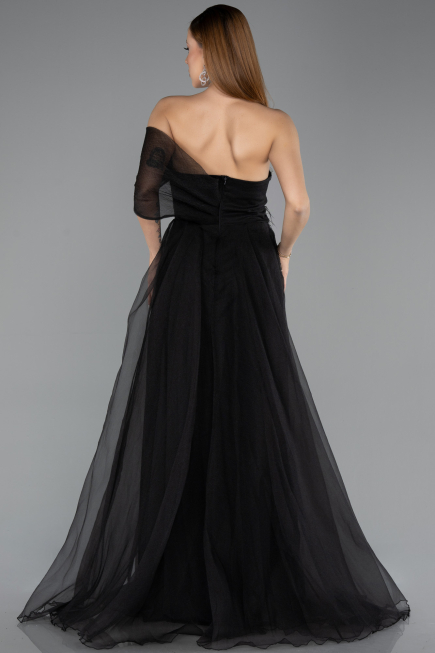 Robe de Soirée Longue Noir ABU5528