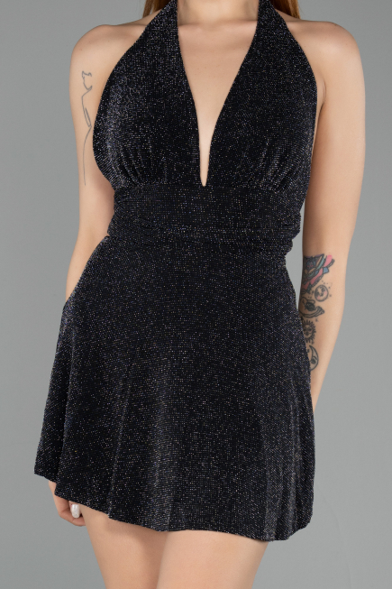 Robe de Cérémonie Mini Noir ABK2490