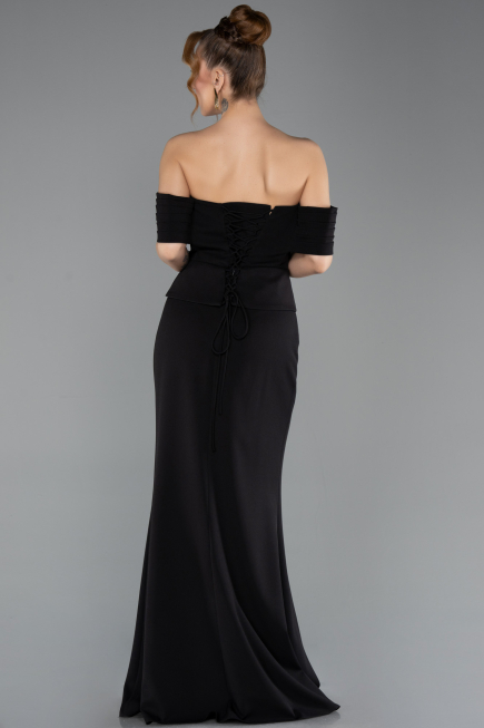 Robe de Soirée Longue Noir ABU5559