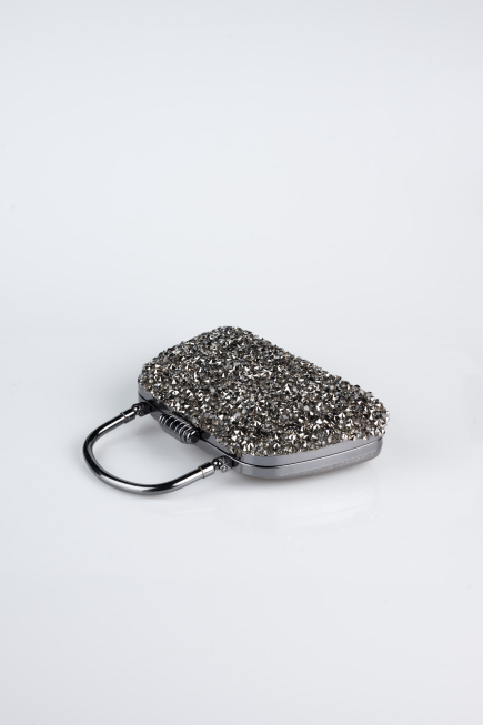 Sac de Soirée Luxe Plâtre Platine SH839