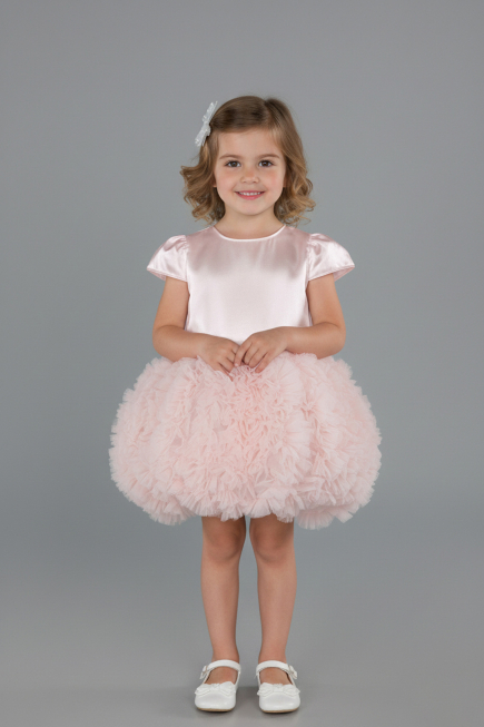 Robe de Soirée Enfants Courte Poudre ABK2502