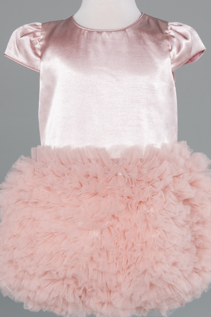Robe de Soirée Enfants Courte Poudre ABK2502