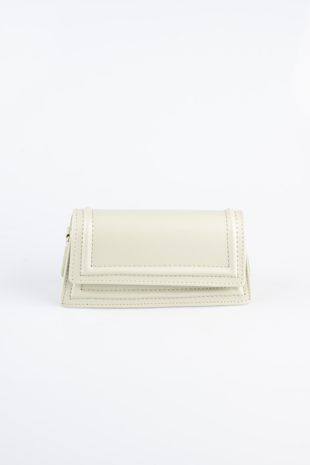 Sac De Soirée Luxe Cuir Menthe KC409