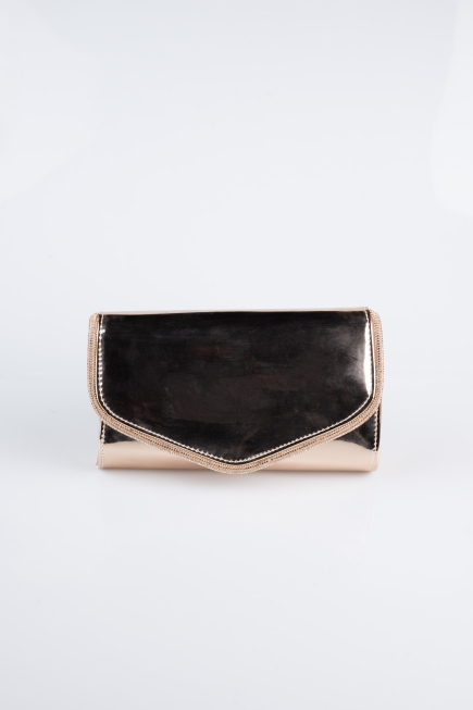 Sac de Soirée Luxe Avec Mirroir Rose KC118