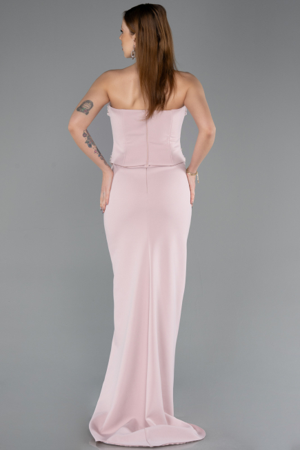 Robe de Soirée Longue Poudre ABU5610