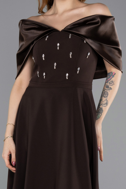 Tenue de Soirée Midi Brun ABK2523