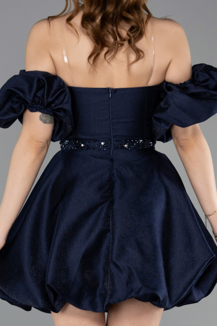 Tenue de Soirée Mini Bleu Marine ABK2512
