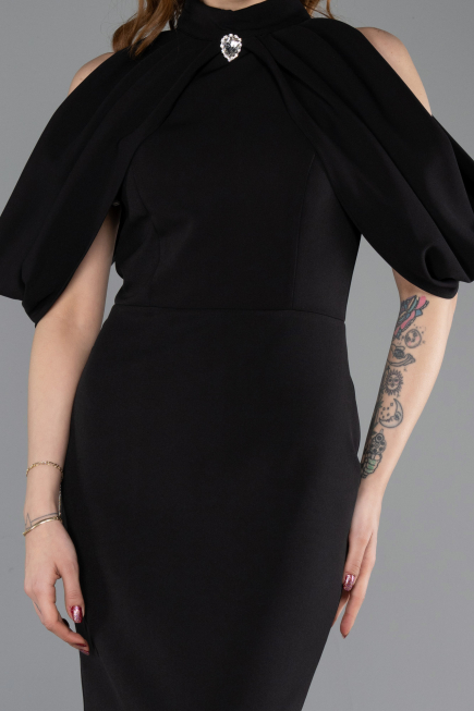 Tenue de Soirée Midi Noir ABK2517