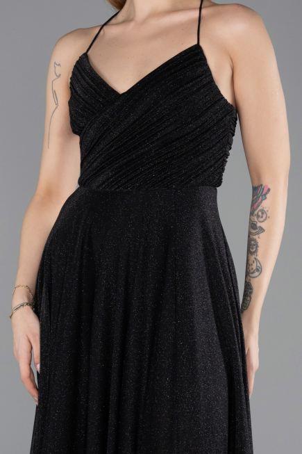 Robe de Soirée Longue Noir ABU5632