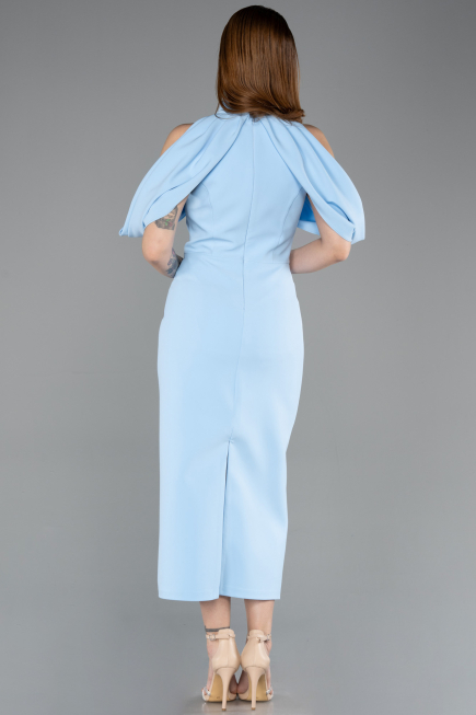 Tenue de Soirée Midi Bleu clair ABK2517