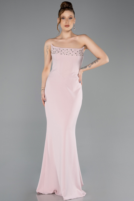 Robe Queue de Poisson Longue Poudre ABU5680