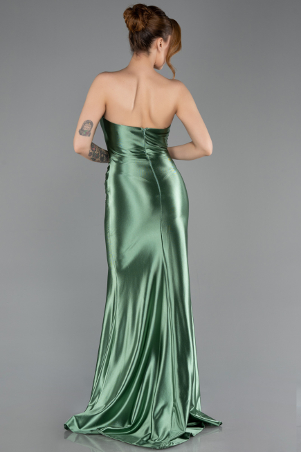 Robe de Soirée Longue Menthe ABU5707
