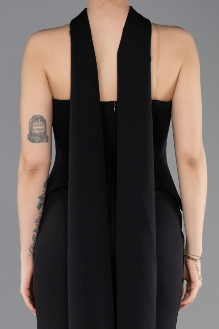 Robe de Soirée Longue Noir ABU5735