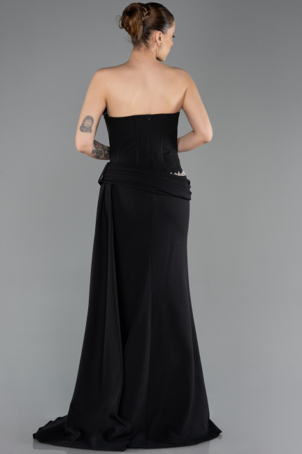 Robe de Soirée Longue Noir ABU5737