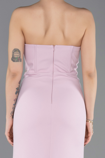 Robe de Soirée Longue Poudre ABU5747