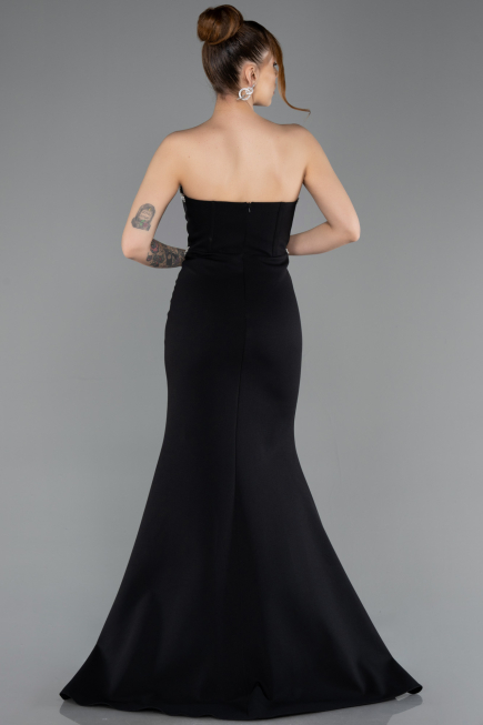 Robe de Soirée Longue Noir ABU5747