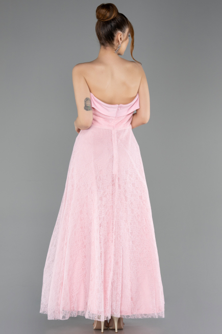 Tenue de Soirée Midi Dantelle Poudre ABK2538