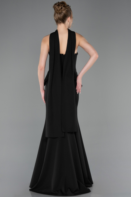 Robe de Soirée Longue Noir ABU5774