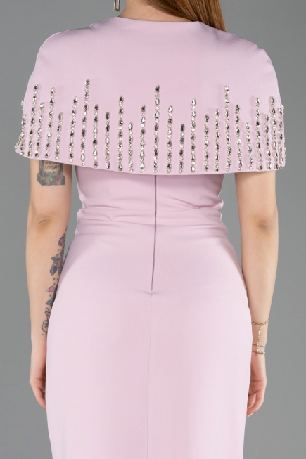 Robe de Soirée Longue Poudre ABU5889