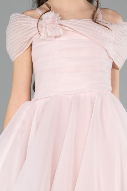 Robe de Soirée Enfants Courte Poudre ABK2566