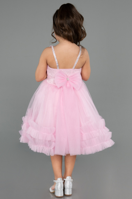 Robe de Soirée Enfants Courte Poudre ABK2567
