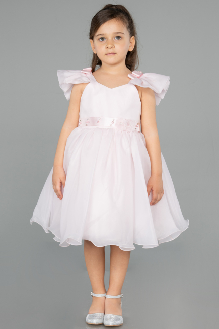 Robe de Soirée Enfants Longue Poudre ABU3722
