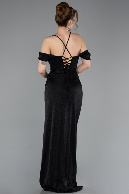Robe de Soirée Longue Noir ABU5925
