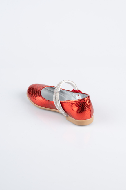 Chaussure Plate A motifs Rouge ORS3101