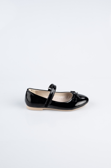 Chaussure D’enfant Cuir Verni Noir SE201