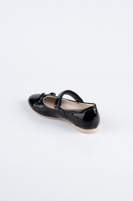 Chaussure D’enfant Cuir Verni Noir SE201