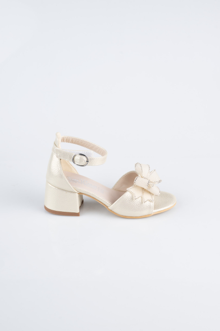Chaussure D’enfant Peau Or SE712
