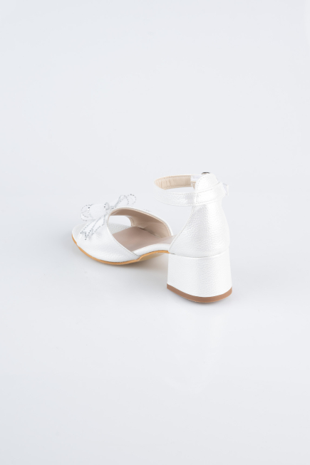 Chaussure D’enfant Peau Nacre SE712