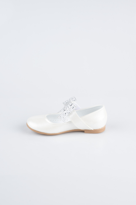 Chaussure Plate Cuir Nacre ORD3103