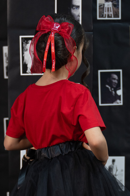 Barrette Fille Rouge KTA2606