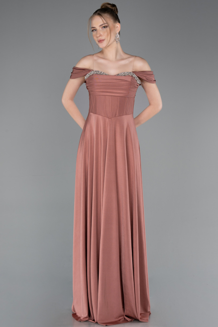 Robe de Soirée Longue Pelure D'oignon ABU5938