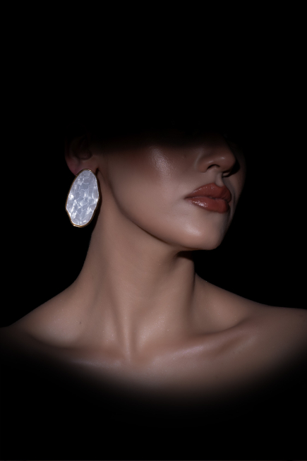 Boucle d'Oreille Nacre BJ1041