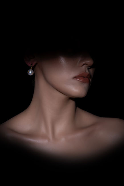 Boucle d'Oreille Avec Perle BT1151