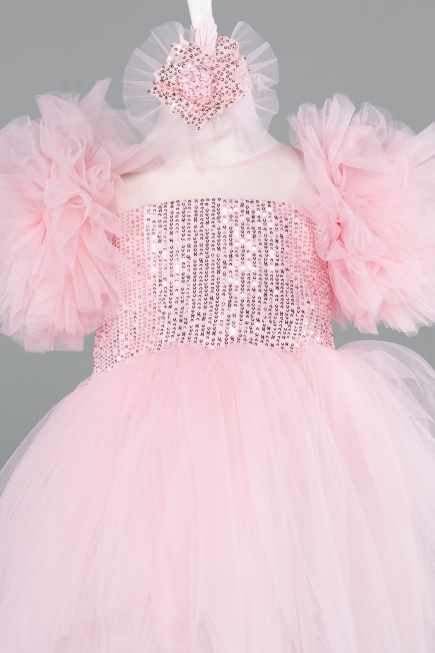 Robe de Soirée Enfants Courte Poudre ABK2572