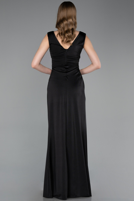 Robe de Soirée Longue Noir ABU6043