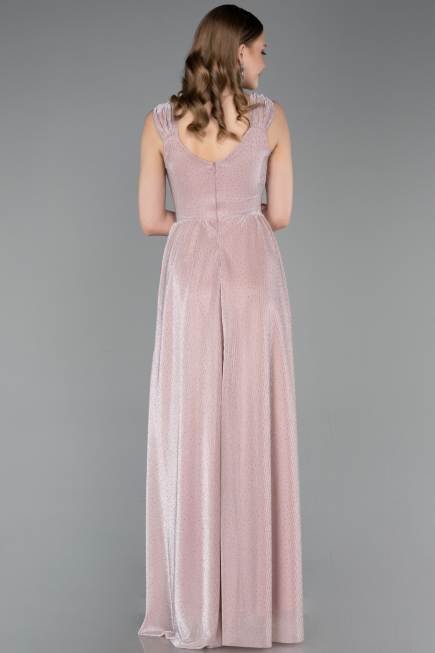 Robe de Soirée Longue Poudre ABU6045