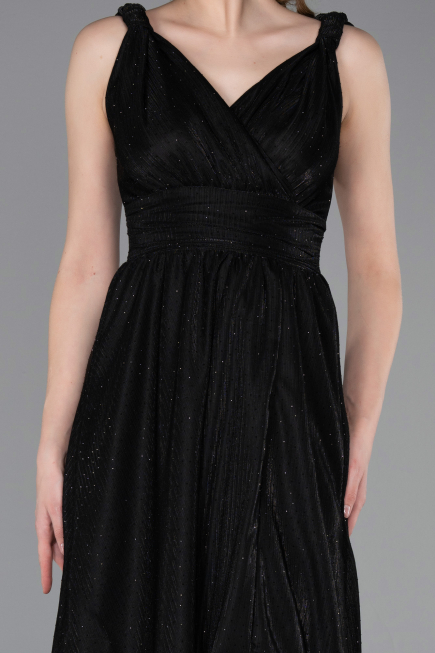 Robe de Soirée Longue Noir ABU6045