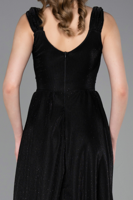 Robe de Soirée Longue Noir ABU6045
